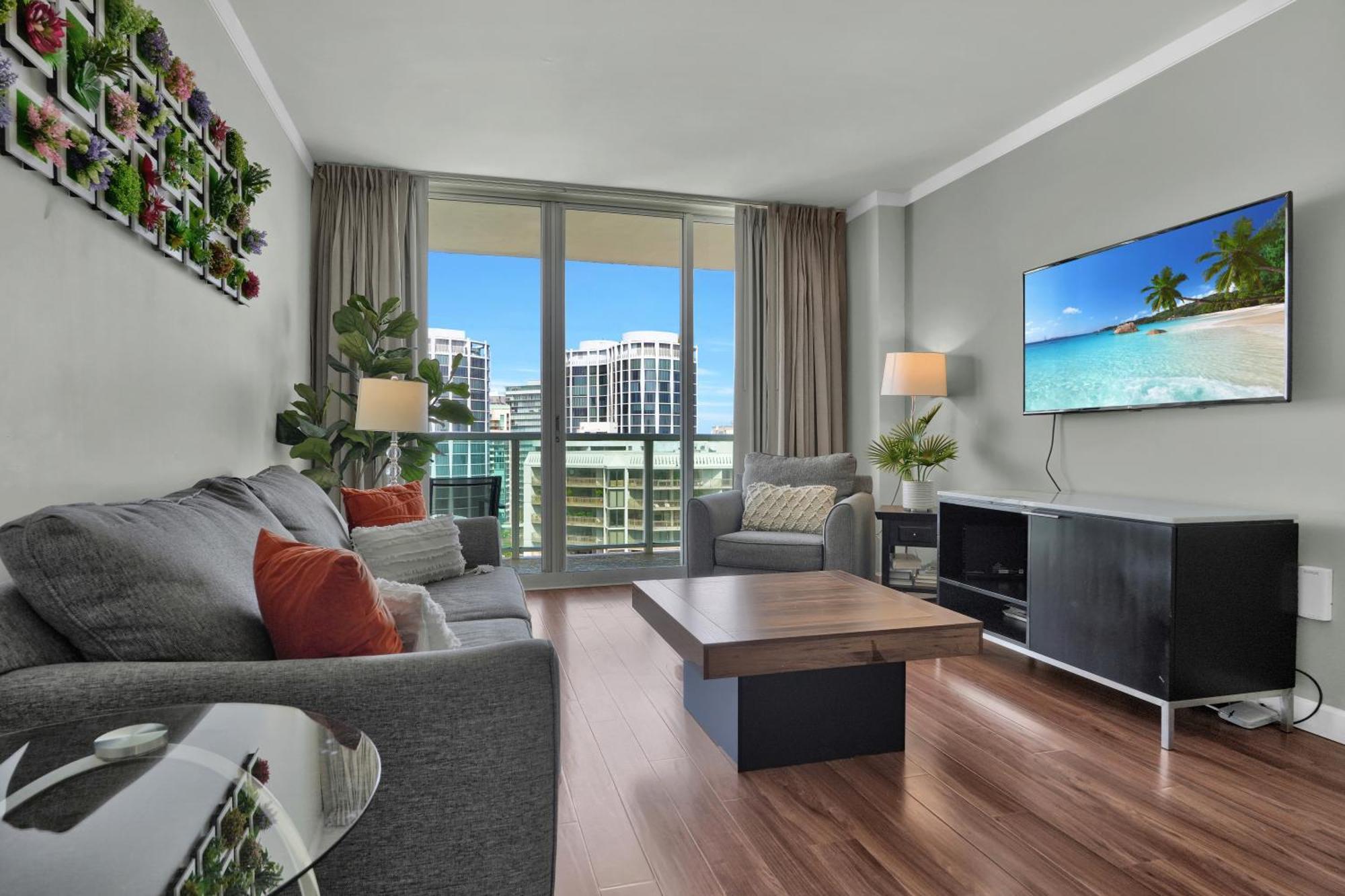 Spectacular Bay View 1 Bed 2 Baths In Grove Villa Miami Exterior photo